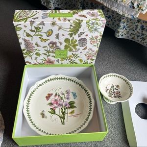 Portmeirion Botanic Garden Chip Dip Set